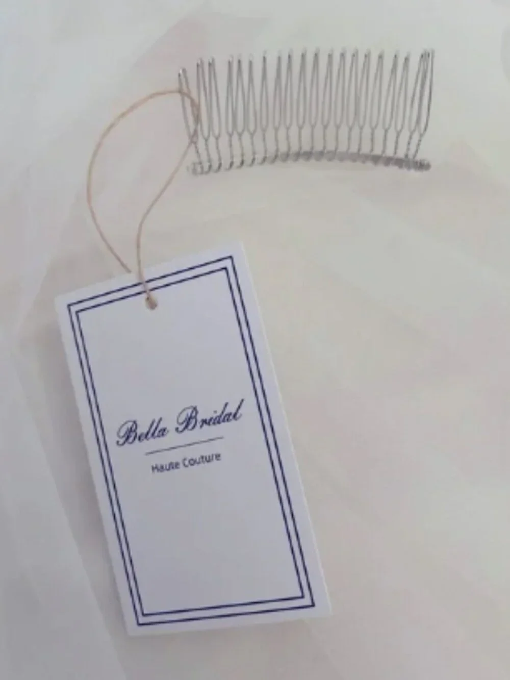 Floral Wedding Veil Chapel Length